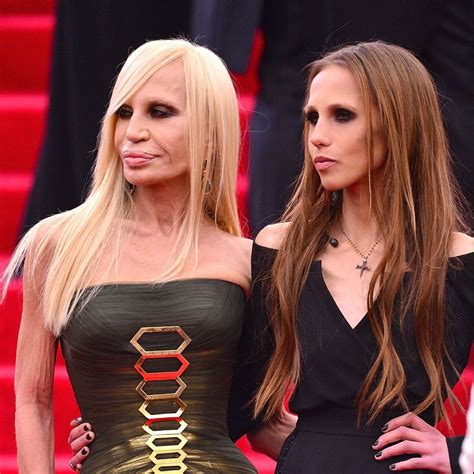 donatella versace daughter death|allegra versace before and after.